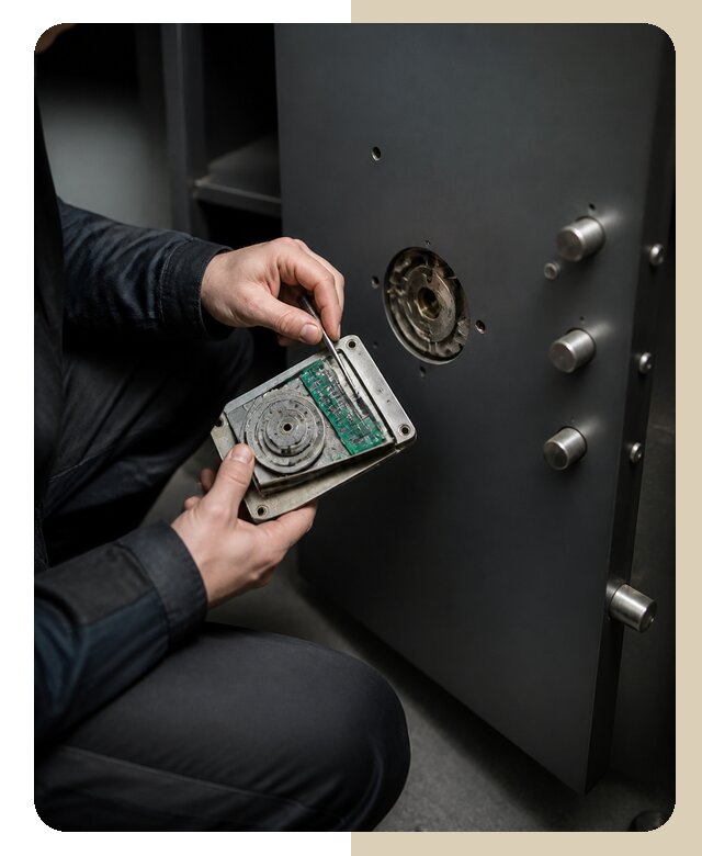Перекодировка сейфового замка в Серпухове по цене от 6605 р. | ДвериЛегко-Срп